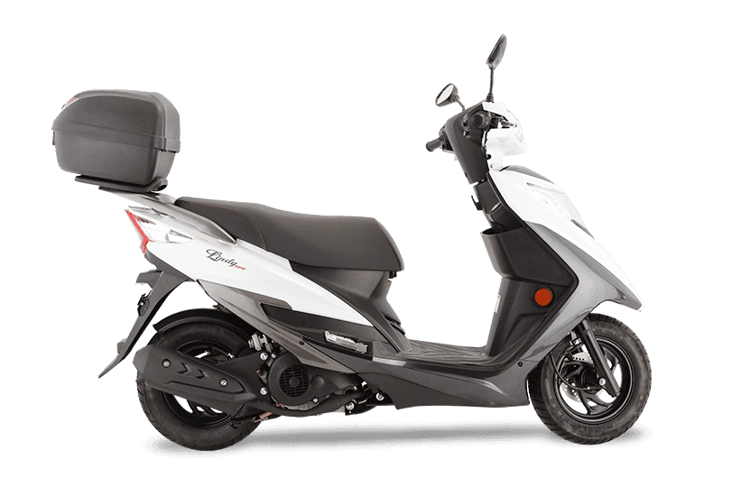 moto cor LINDY 125 (BRANCA)