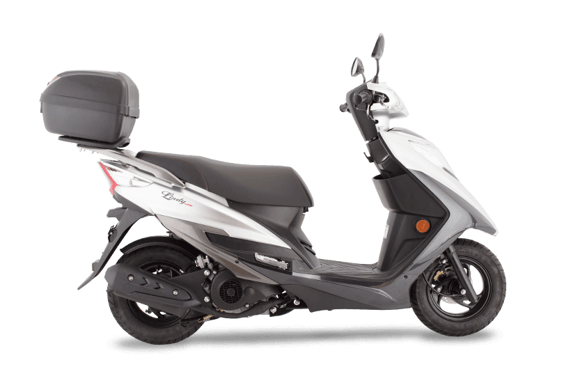 moto cor LINDY 125 (PRATA)